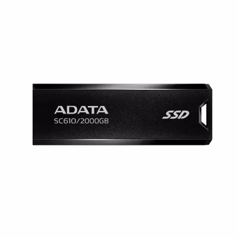 هارد اکسترنال ای دیتا مدل SSD SC610 USB 3.2 Gen2 با ظرفیت 2 ترابایت