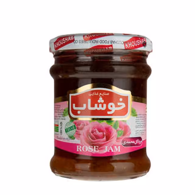 مربا گل محمدی خوشاب 290 گرمی