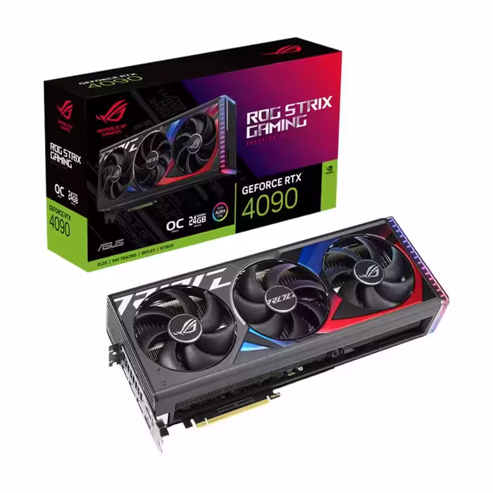 کارت گرافیک ایسوس ASUS ROG STRIX RTX 4090 OC 24GB