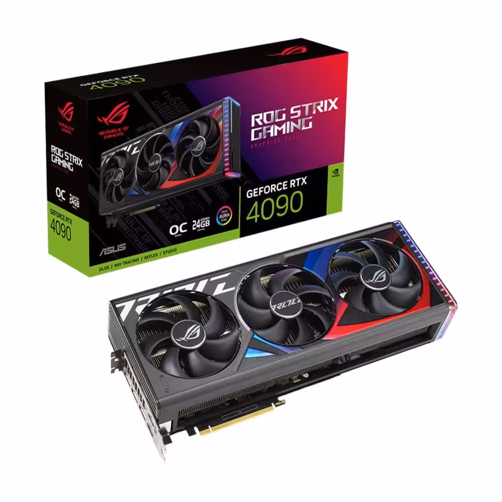 کارت گرافیک ایسوس ASUS ROG STRIX RTX 4090 OC 24GB