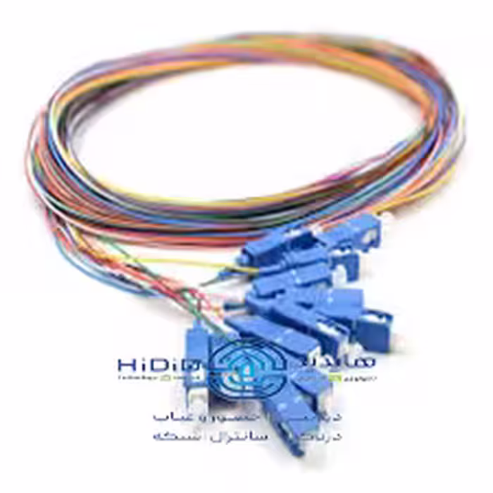 پیگتیل فیبر نوری رنگی Sc-upcSmLszh1.5m3mm