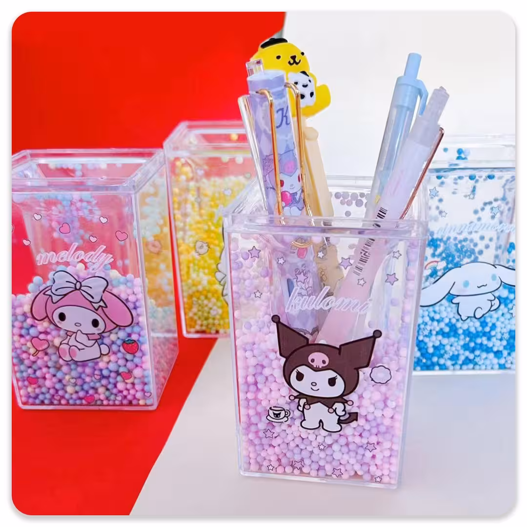 جامدادی رومیزی دونه برفی کرومی