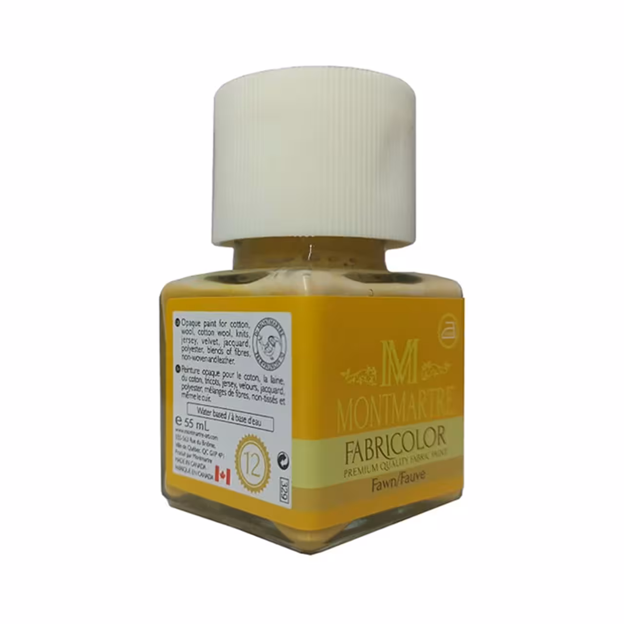 رنگ پارچه مونمارت 55 میلی لیتری کد 12