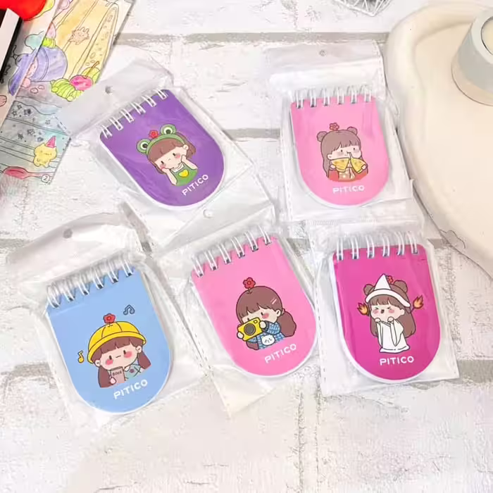 دفترچه یادداشت کیوت مینی طرح دختر