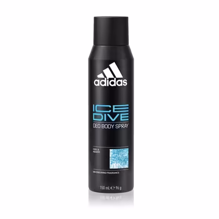 اسپری خوشبو کننده بدن مردانه آدیداس مدل Adidas Ice dive deo body spray 150 ML – Ice Dive