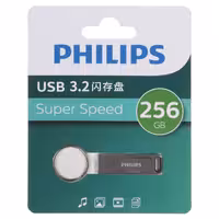 فلش مموری Philips FM21UA256B/93-F USB 3.2 Flash Memory - 256GB - خاکستری
