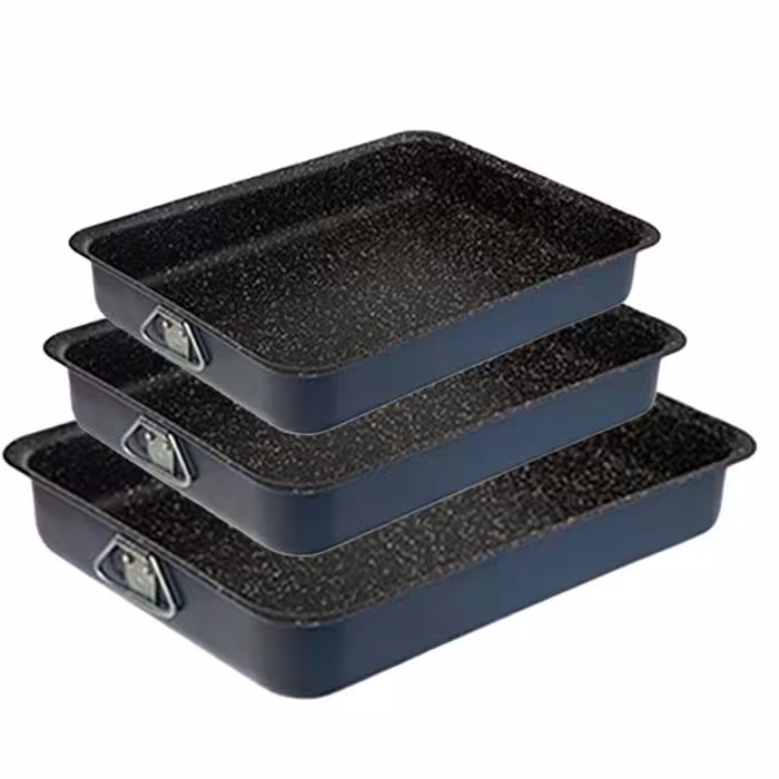 سرویس 3 پارچه تاوه فر زرساب مدل گرانیتا