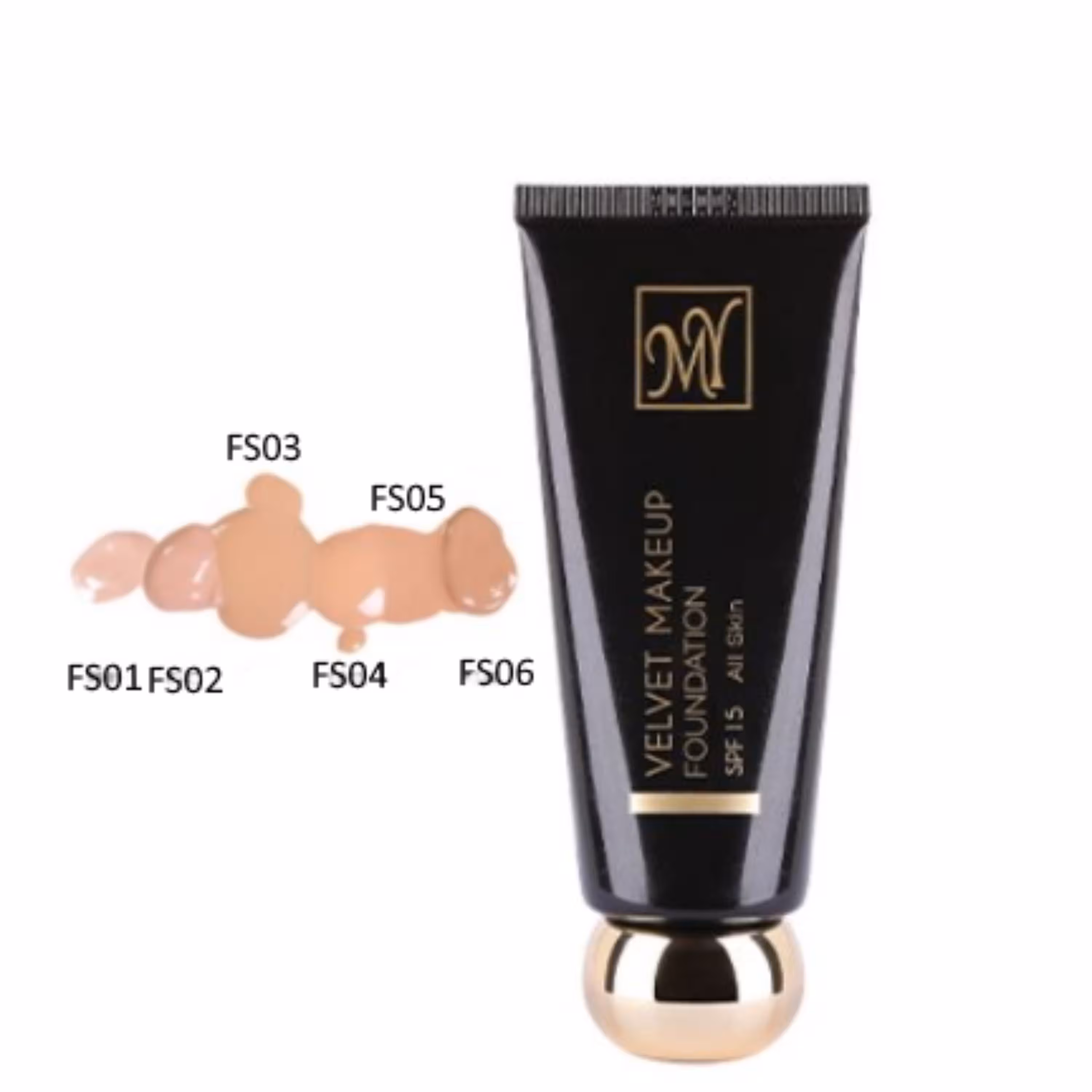 تستر کرم پودر مای سری Black Diamond مدل Velvet Makeup شماره 05 حجم 35 میلی لیتر 