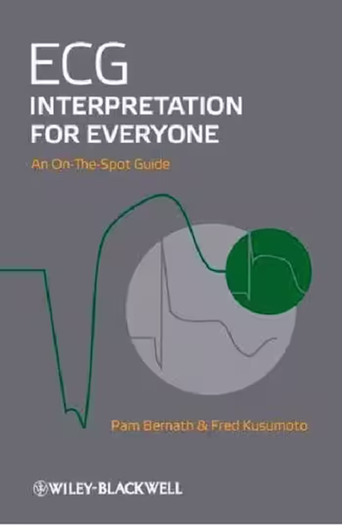 خرید و دانلود نسخه کامل کتاب ECG Interpretation for Everyone: An On-The-Spot Guide