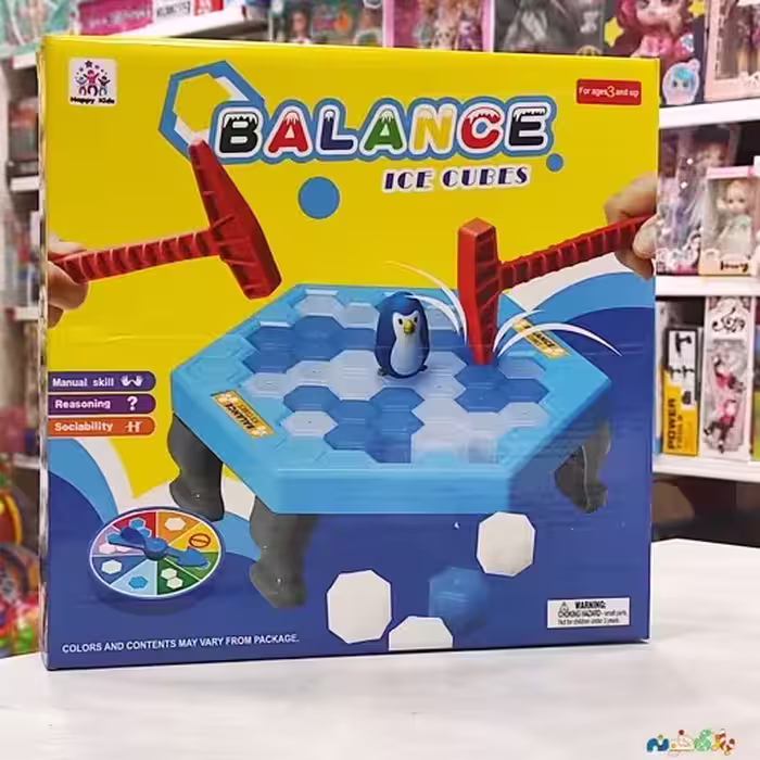 بازی رقابتی هیجانی پینگو بالانس دو نفره شرکت Happy kids