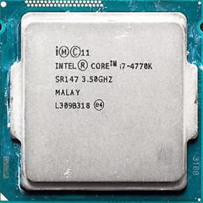 پردازنده اینتل مدل Core i7-4770K با فرکانس 3.5 گیگاهرتز
