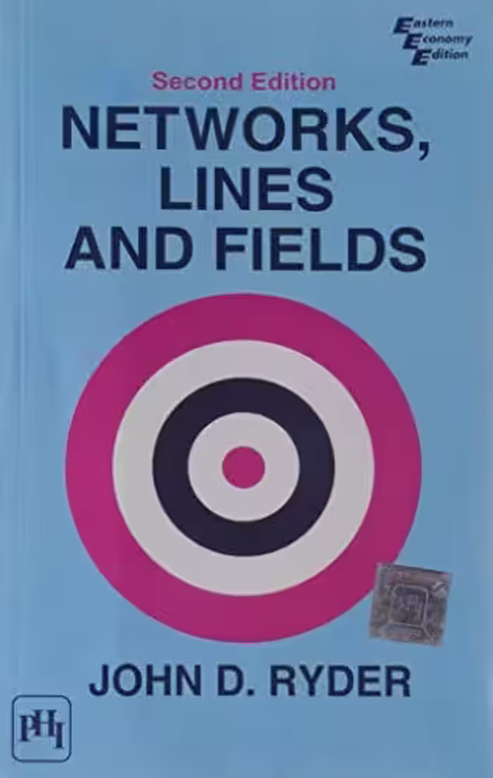 خرید و دانلود نسخه کامل کتاب Networks, lines and fields - John Ryder