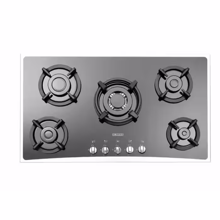 اجاق گاز رومیزی پنج شعله مدل G-5954S استیل البرز