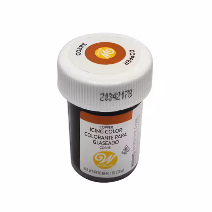رنگ خوراکی ژله ای مسی ( COPPER ) ویلتون
