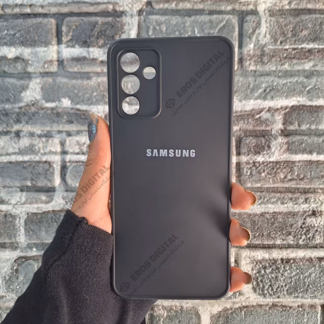 قاب سامسونگ A14 طرح سیلیکونی محافظ لنز دار