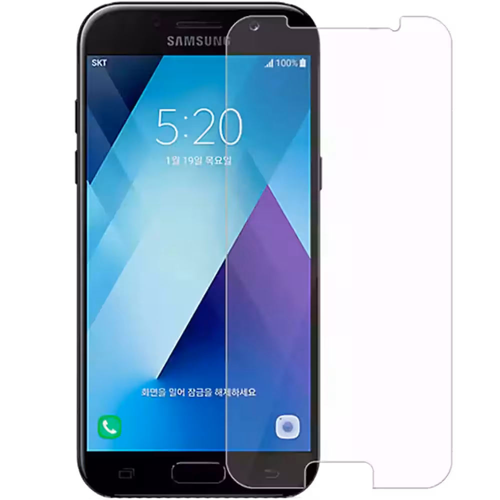 محافظ صفحه نمایش شیشه ای مناسب برای گوشی سامسونگ A520 / J5 Pro