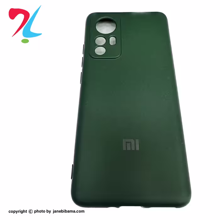 قاب سیلیکونی محافظ لنزدار شیائومی Xiaomi 12X-رنگ سبز یشمی