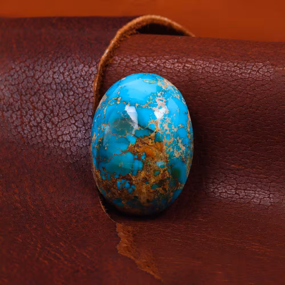 نگین فیروزه شجری کد 11547 - جواهری مشاهیر