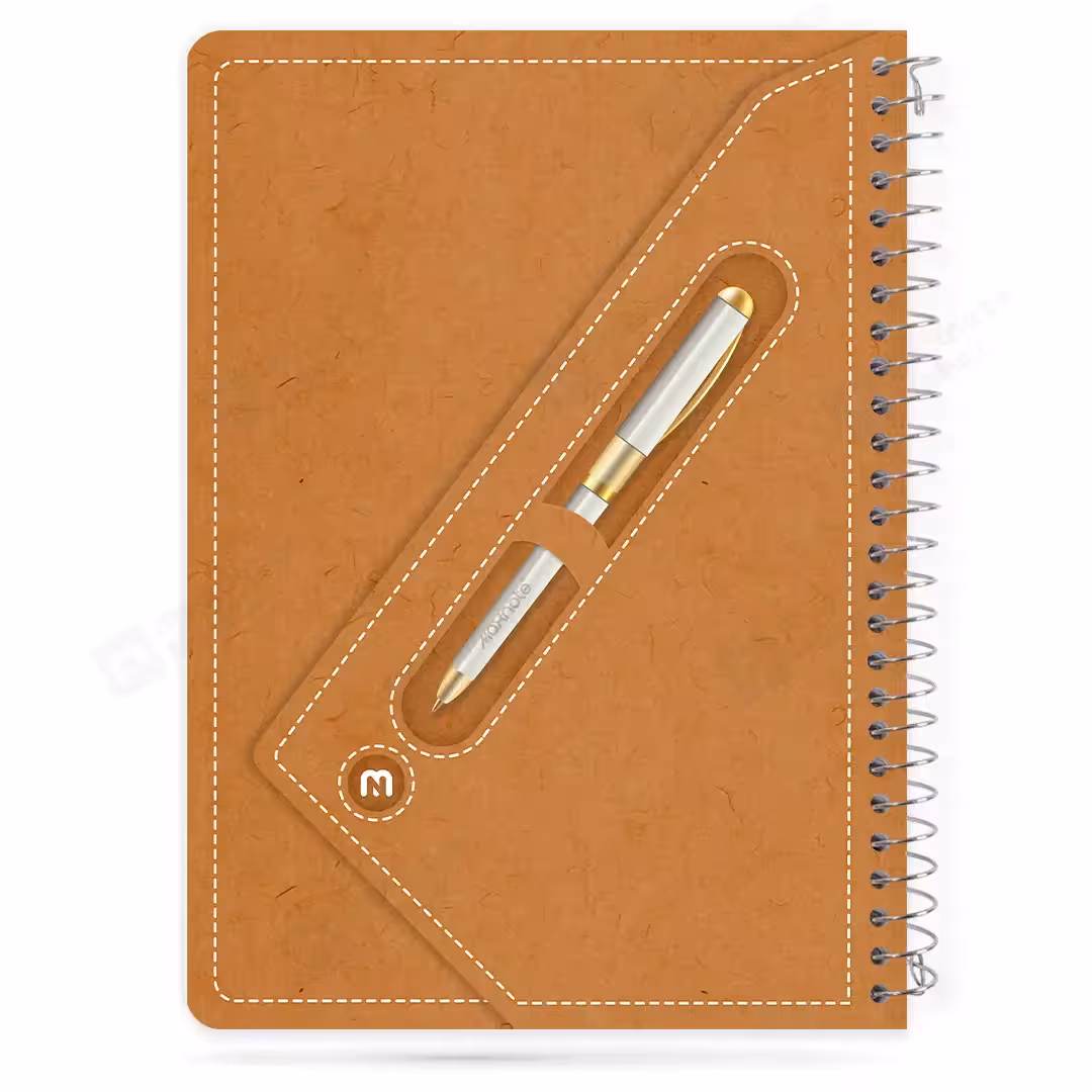 دفتر100 برگ سیمی لمینتی Maxpen کد 9160.طرح 7