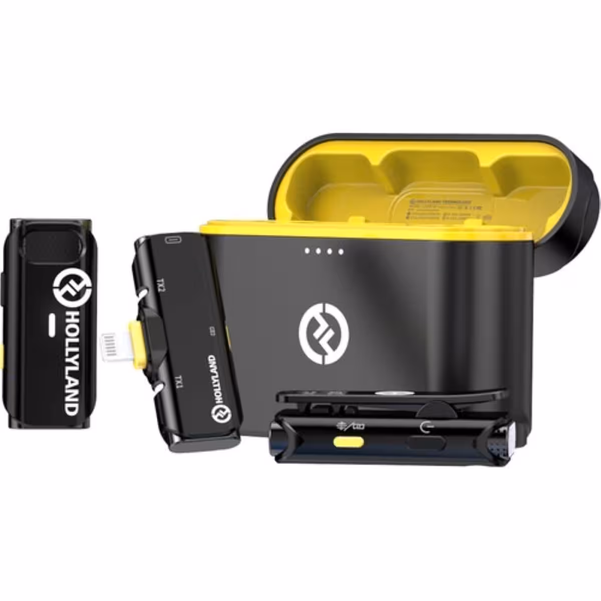 خرید میکروفون Hollyland Lark C1 Duo Wireless Microphone Lightning با بهترین قیمت