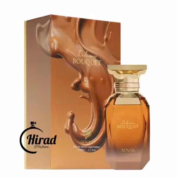 خرید عطر ادکلن زنانه دلیشز بوکت افنان - هیراد پرفیوم