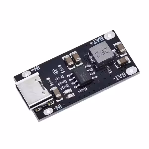 ماژول شارژر باتری لیتیومی 1 سل 3 آمپر IP2312 با ورودی Type-C