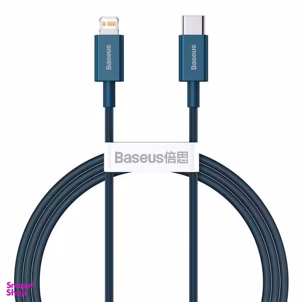 کابل تبدیل USB-C به لایتنینگ باسیوس مدل 20W طول 1 متر