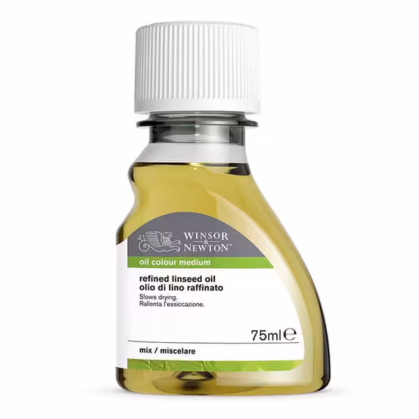 روغن بزرک وینزور 75 میلی لیتر Refined linseed oil winsor