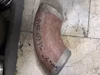 زانو 6  اینچ 90 درجه مانیسمان استنلس استیل رده 160  از جنس   WP 316  فابریک