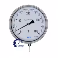 ترمومتر تاشو صفحه 10 سانت دنباله 10 سانت 400 ویکا WIKA