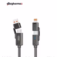 کابل شارژ چهار سر ایکس او مدل XO-NB275 طول 1 متر توان 60 وات