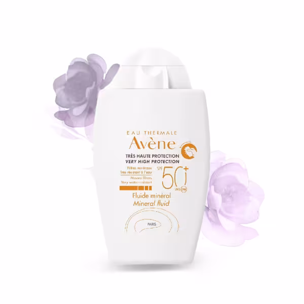 فلوئید ضد آفتاب مینرال اون با SPF50 مناسب پوست حساس حجم 40 میلی لیتر – Avene Fluid Mineral Spf50 40ml