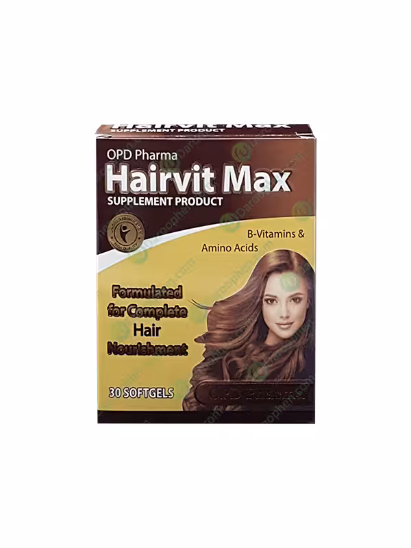 کپسول ژلاتینی هیرویت مکس او پی دی فارما