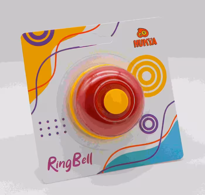 زنگ رومیزی رنگ قرمز هوگر (نو، قسطی، با تخفیف)