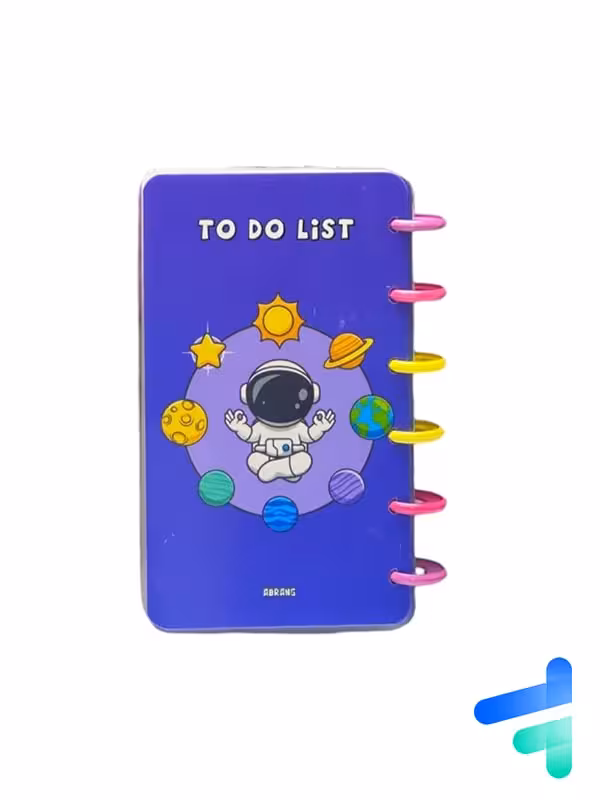 دفتر to do list طرح فضانورد کد 91608