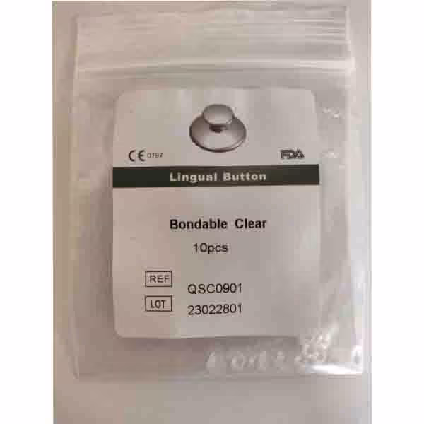 لینگوال باتن ارتودنسی کامپوزیتی| Bondable Clear