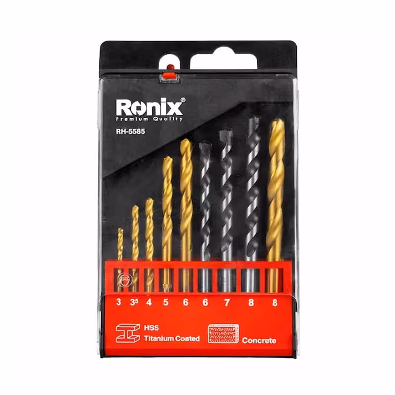 ست مته ترکیبی آهن و بتن رونیکس RH-5585 ronix