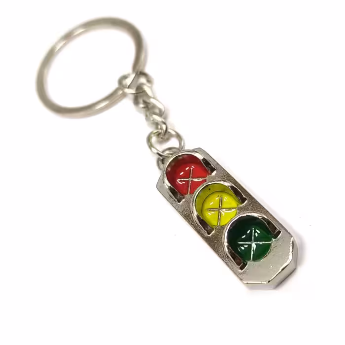 جاسوئیچی خودرو مدل چراغ راهنمایی طرح فلزی