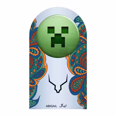پیکسل ابیگل طرح بازی ماینکرفت کد 005