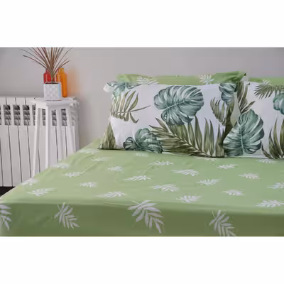 سرویس ملحفه بومرنگ مدل Hawaii-A یکنفره 4 تکه