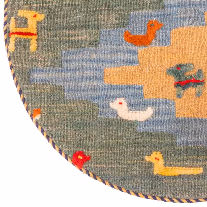 کوسن سی پرشیا مدل فرش دستباف کد 156140