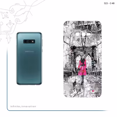 برچسب پوششی ماهوت مدل Collage of Catwalk Bridge مناسب برای گوشی موبایل سامسونگ Galaxy S10e