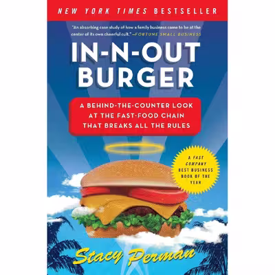 کتاب In-N-Out Burger اثر Stacy Perman انتشارات Harper Business
