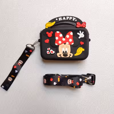 کیف رودوشی بچگانه مدل میکی موس سیلیکونی کد S B 66