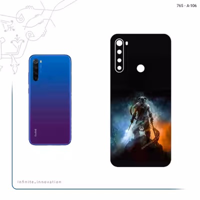 برچسب پوششی ماهوت مدل Skyrim Game Series مناسب برای گوشی موبایل شیائومی Redmi Note 8T