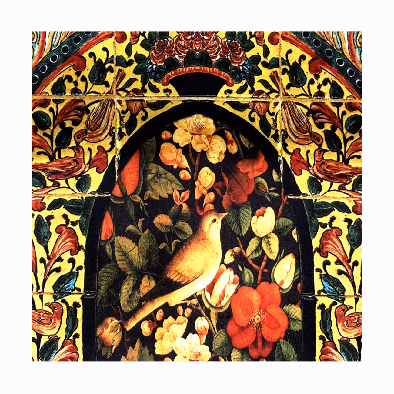 کاور کوسن طرح کاشی کد 18