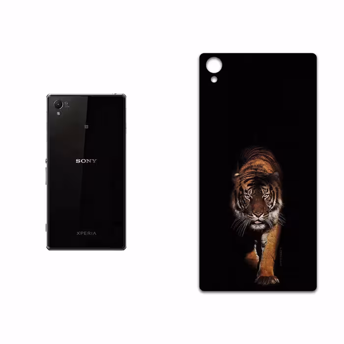 برچسب پوششی ماهوت مدل Wild Tiger مناسب برای گوشی موبایل سونی Xperia Z1