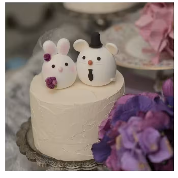 قالب فوندانت مدل خرگوش فانتزی سه بعدی