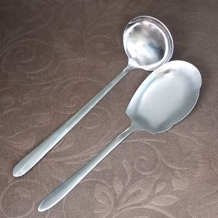 ست کفگیر و ملاقه 2 پارچه مدل دونا