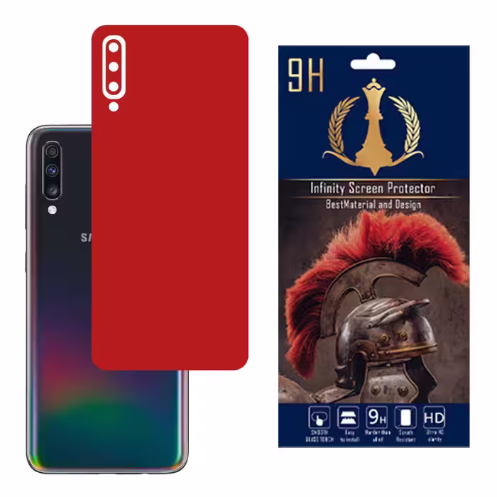 برچسب پوششی اینفینیتی مدل PRO MAX مناسب برای گوشی موبایل سامسونگ GALAXY A70 / A70S به همراه محافظ صفحه نمایش و محافظ لنز دوربین